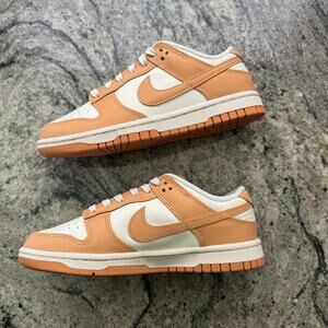 Nike Dunk Low Shoes Womens 6 Sail Harvest Moon Streetwear Sneakers